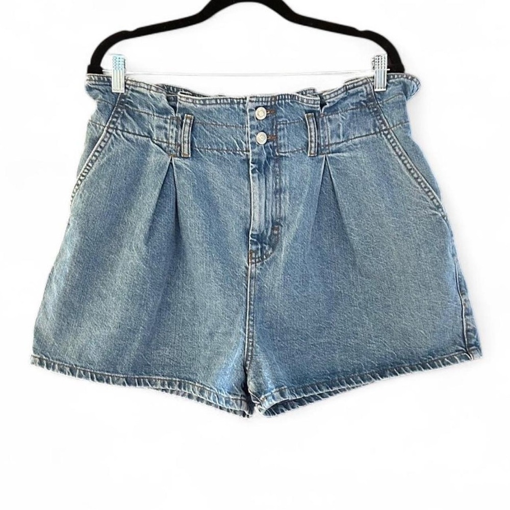 Topshop Light Blue Jean Shorts